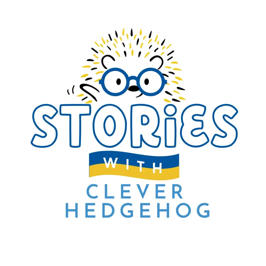 Stories with clever hedgehog logo