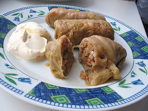 holubtsi cabbage roll Ukrainian food
