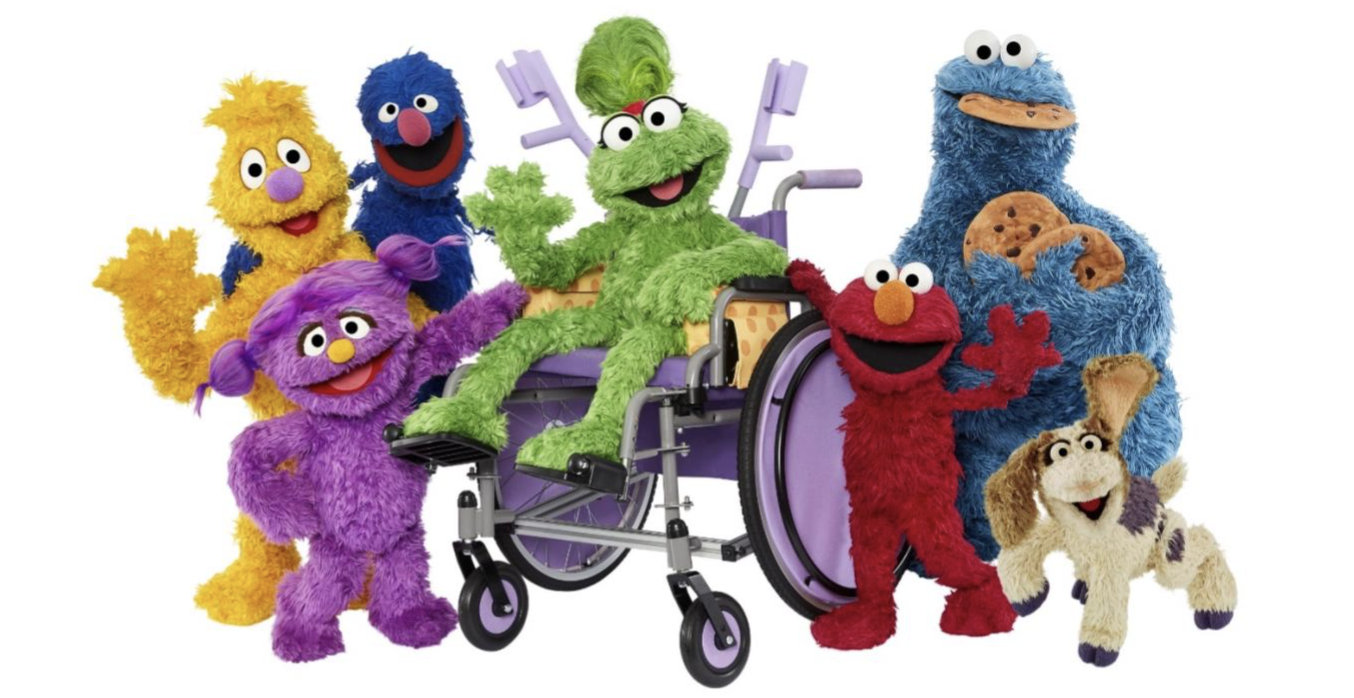 Sesame Street puppets