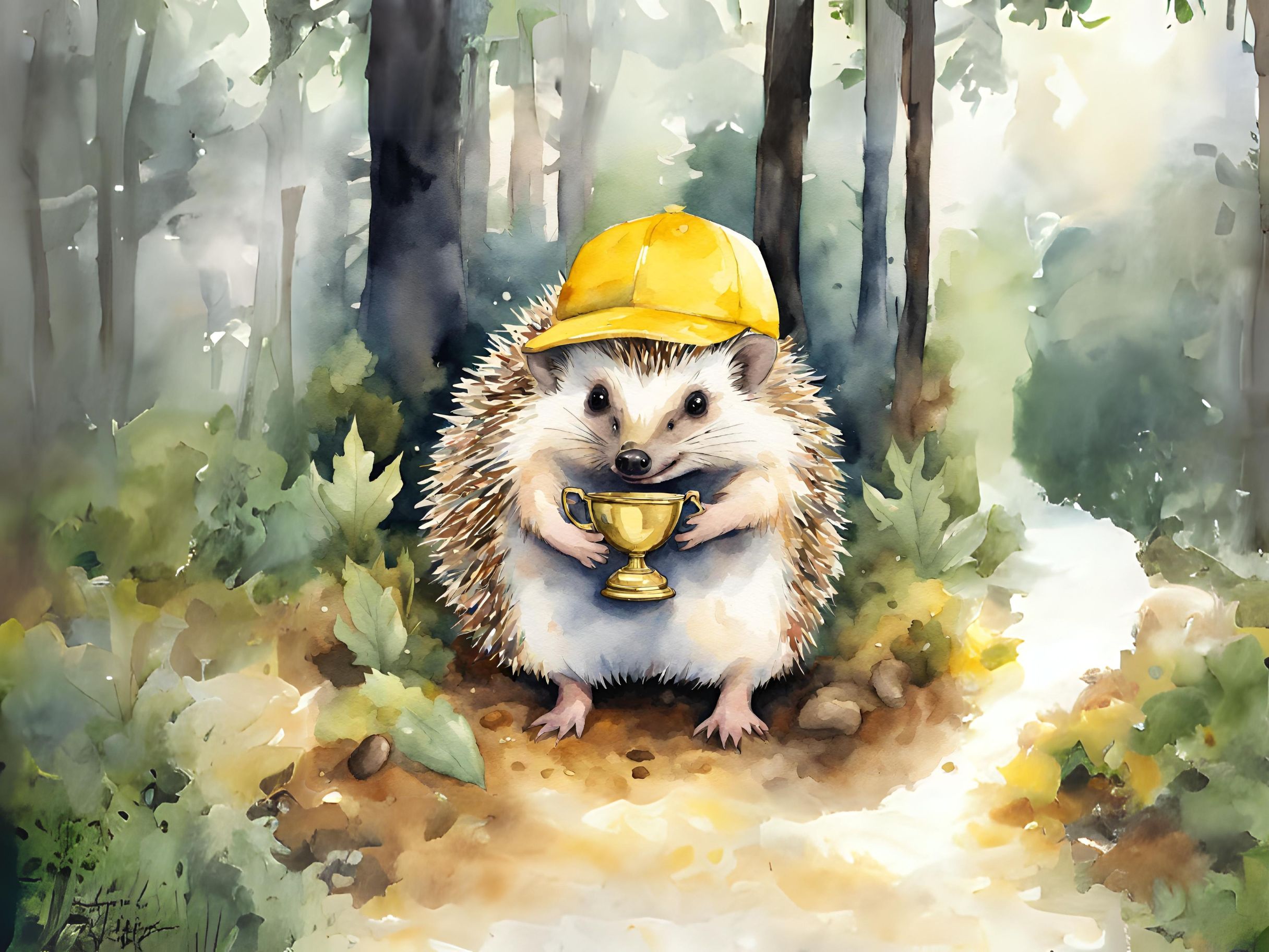 ​​“B-rrr-rrr! Why is it so cold today?” said Clever Hedgehog, opening his eyes as he woke up. 