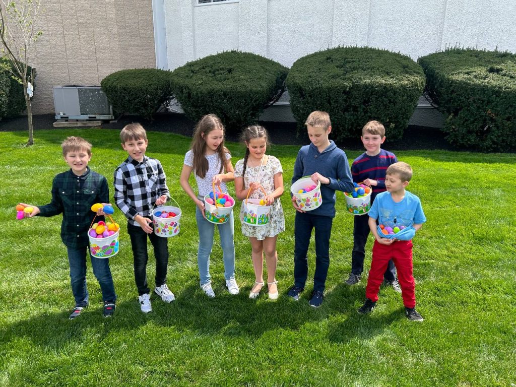 Easter Egg Hunt and Haivky event for Ukrainian kids